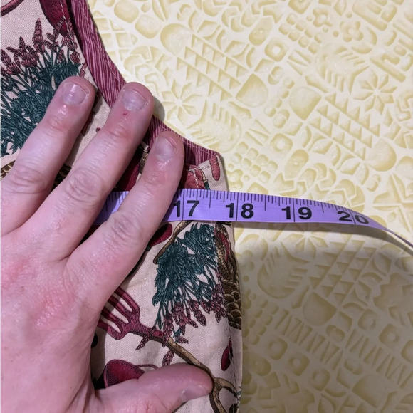 Vintage Gardening Themed Handmade Vest - Picture 7 of 8